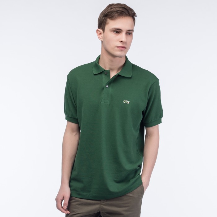 поло мужское поло lacoste l1212 классического кроя L1212132 фотография