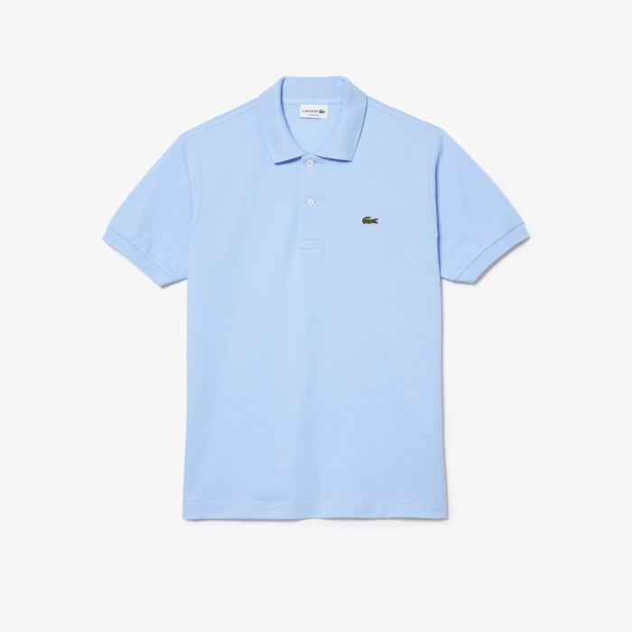 поло мужское поло lacoste l1212 классического кроя - качественный продукт вид сбоку