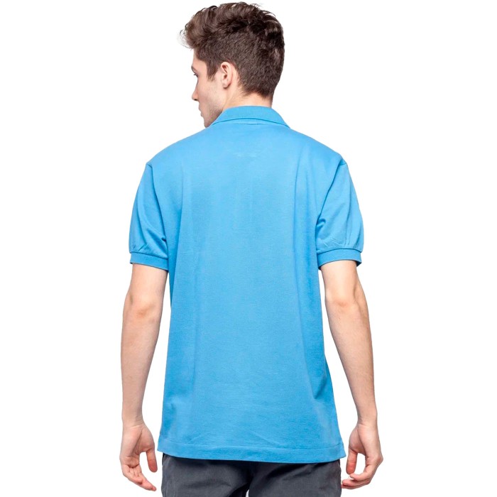 поло мужское поло lacoste l1212 классического кроя от бренда lacoste вид слева