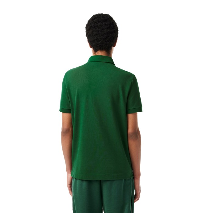 поло мужское поло lacoste paris стандартного кроя от бренда lacoste вид слева