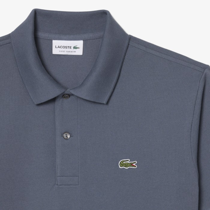 поло мужское поло lacoste - качественный продукт вид сбоку