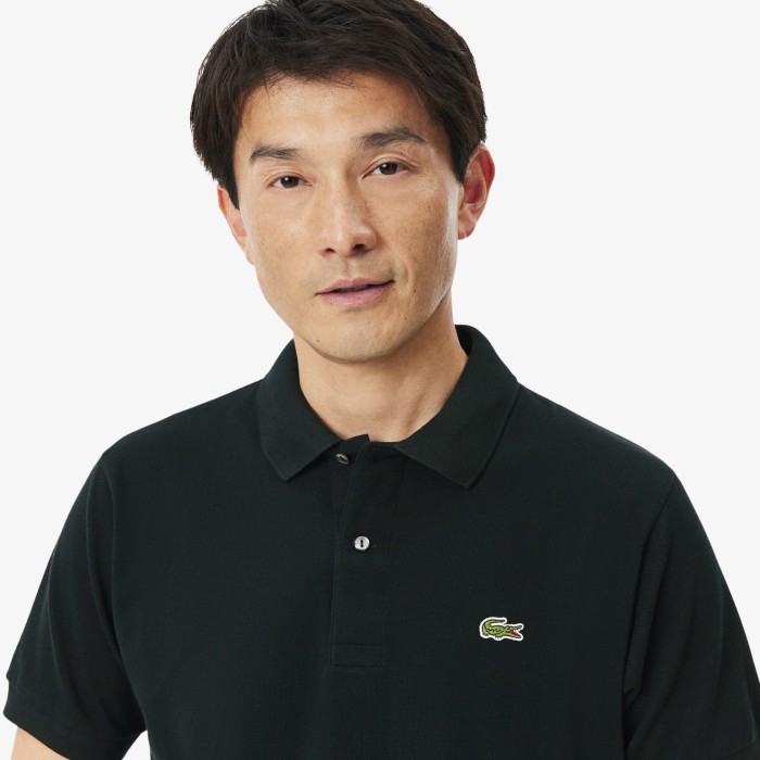 поло мужское поло lacoste от бренда lacoste вид слева