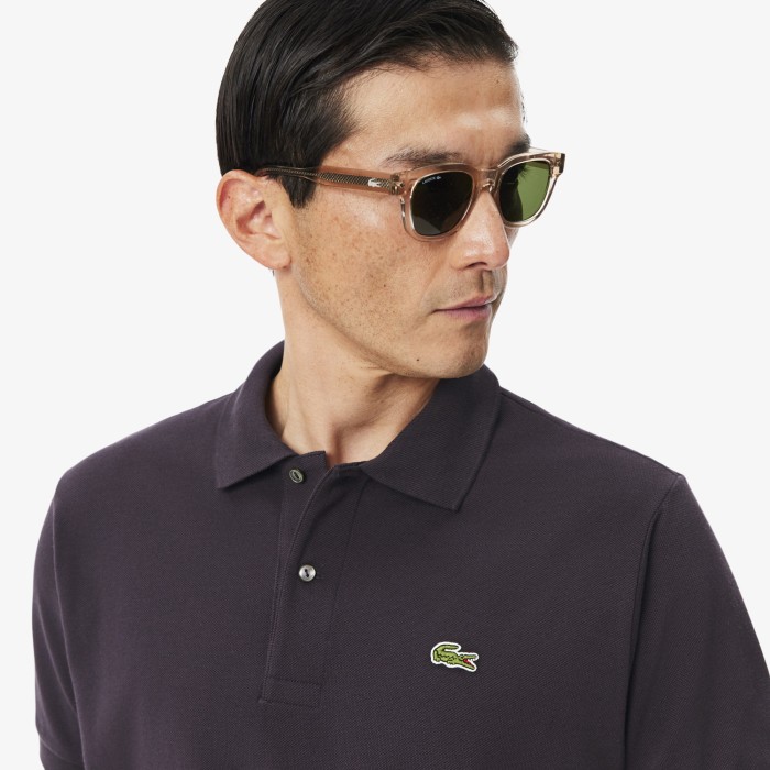 поло мужское поло lacoste от бренда lacoste вид слева