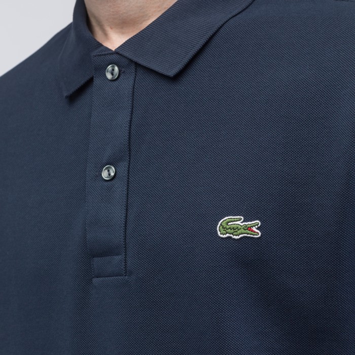 поло поло lacoste - качественный продукт вид сбоку