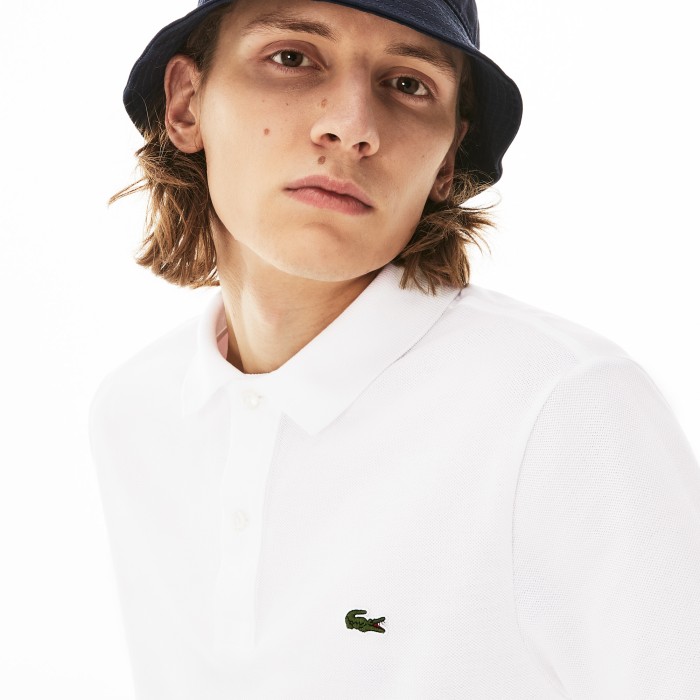 поло поло lacoste - качественный продукт вид сбоку