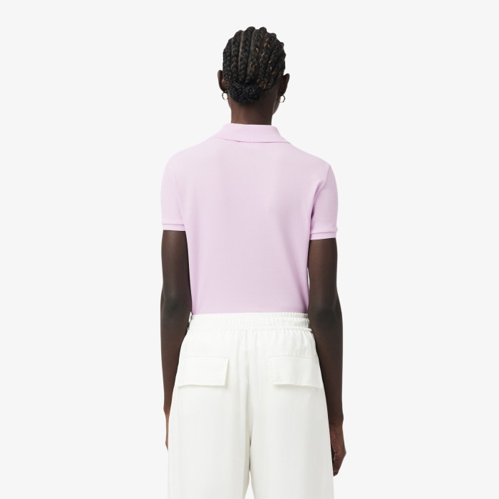поло polo от бренда lacoste вид слева