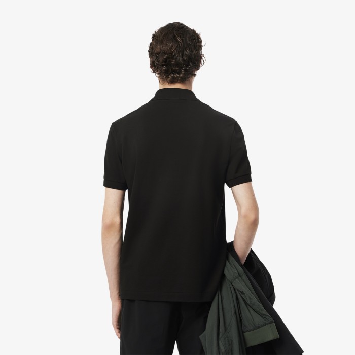 поло polo от бренда lacoste вид слева