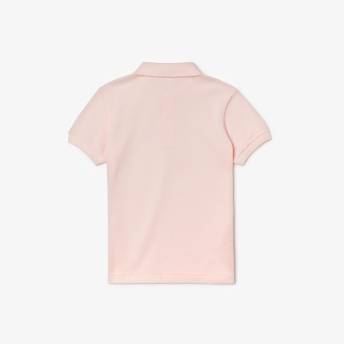 поло polo от бренда lacoste вид слева