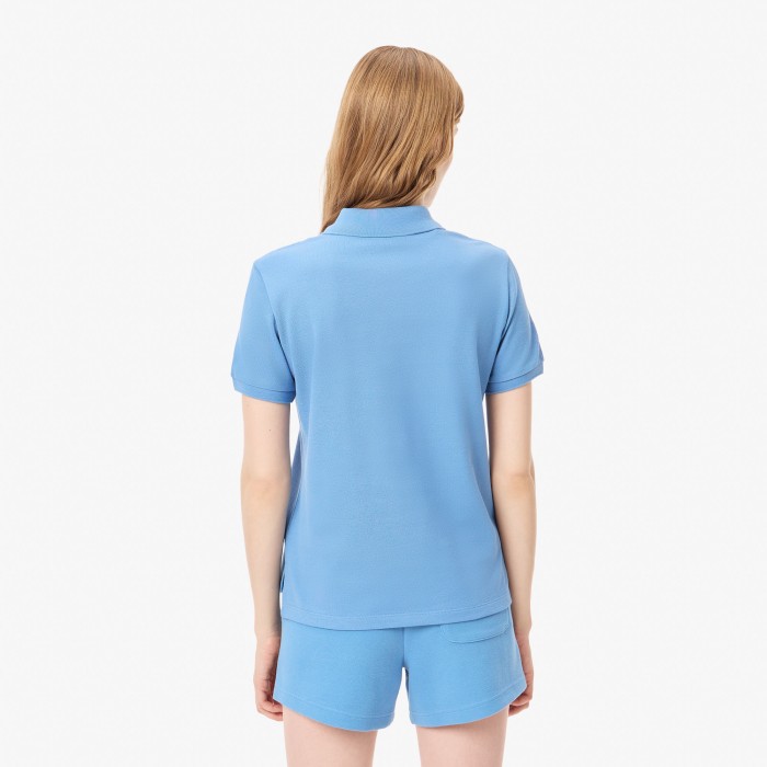 поло polo от бренда lacoste вид слева