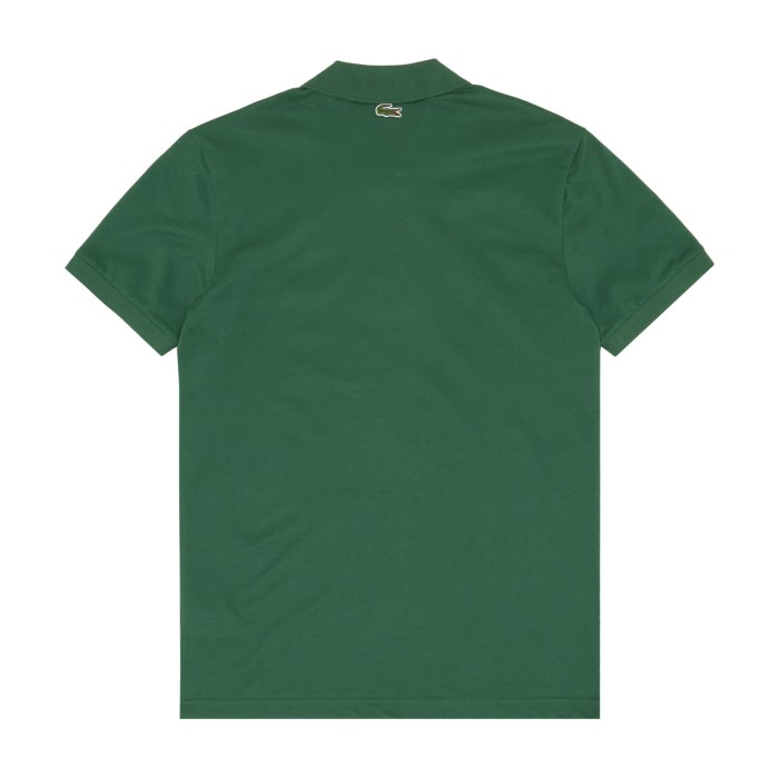 поло polo от бренда lacoste вид слева