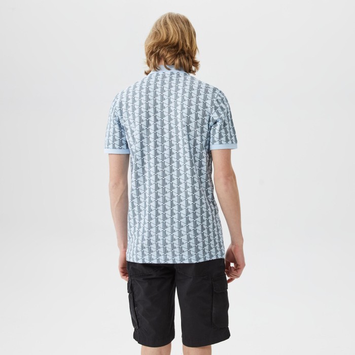 поло polo от бренда lacoste вид слева