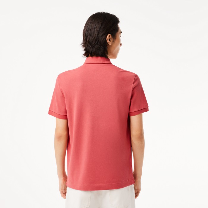 поло polo от бренда lacoste вид слева