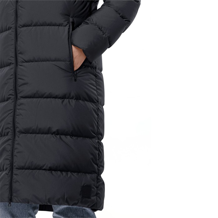 пуховик frozen palace coat - качественный продукт вид сбоку
