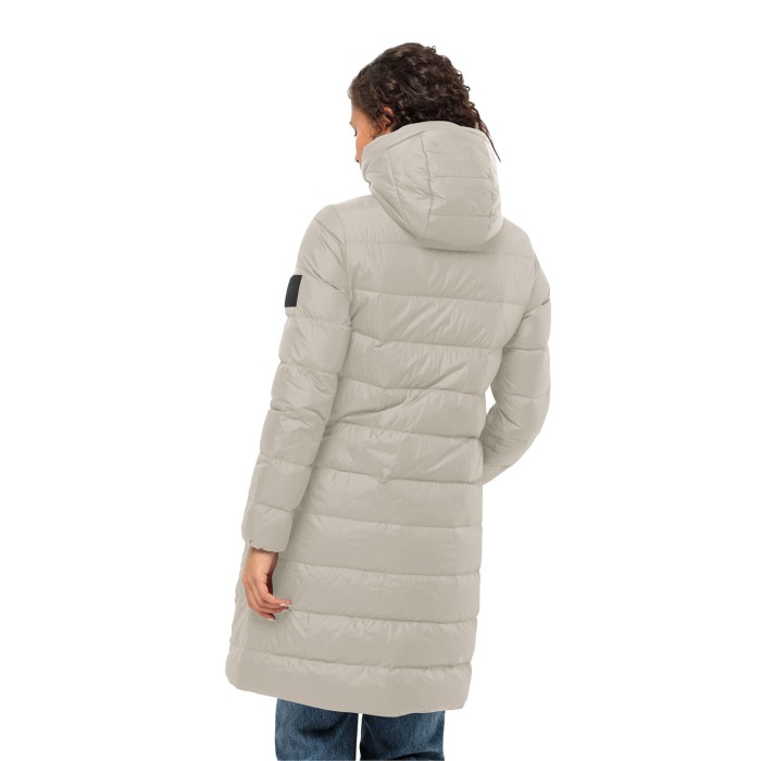 пуховик lenauplatz coat от бренда jack wolfskin вид слева