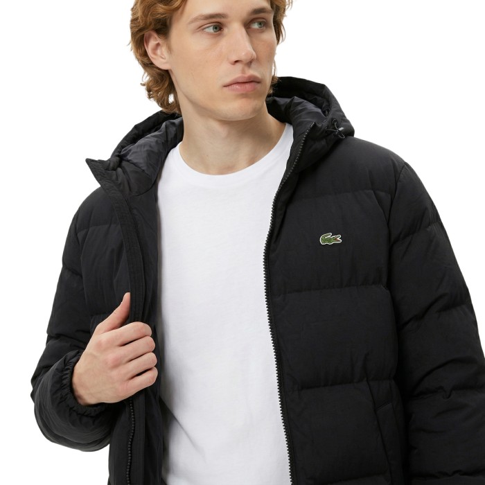 пуховик long puffer - качественный продукт вид сбоку