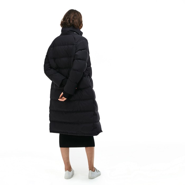 пуховик outerwear от бренда lacoste вид слева