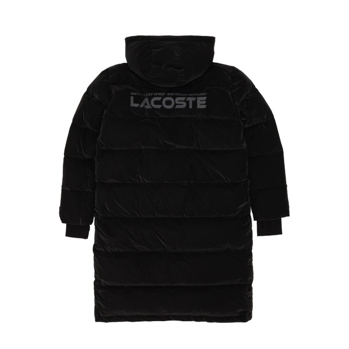 пуховик outerwear от бренда lacoste вид слева