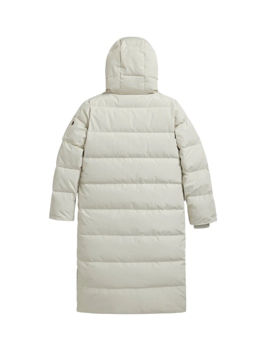 пуховик sierra long puffer из америки вид сбоку