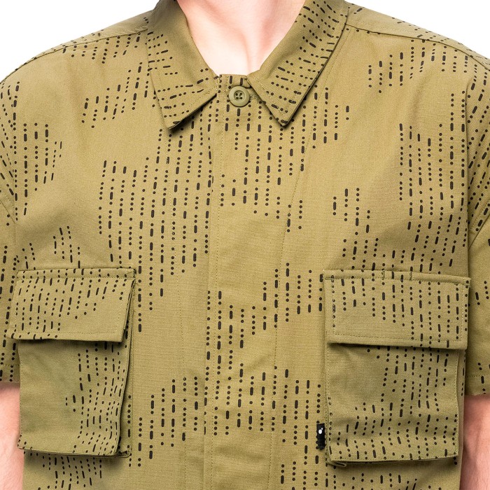 рубашка bdu woven по цене 10995 руб вид справа