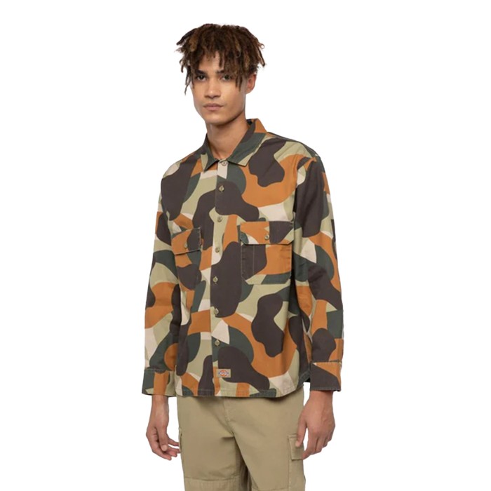 рубашка camo canvas work shirt DK0A864U0IP1 фотография