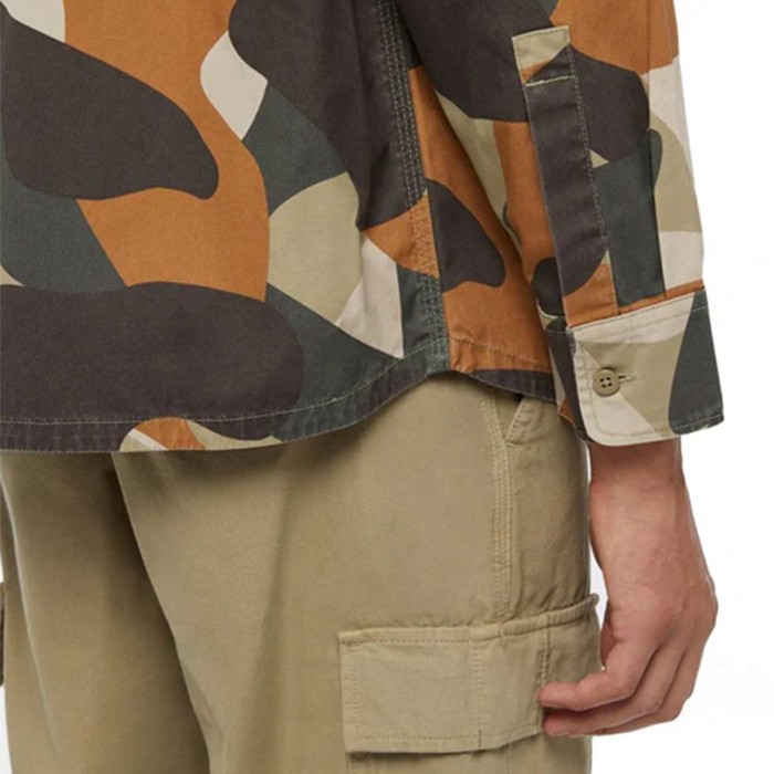 рубашка camo canvas work shirt по цене 7495 руб вид справа