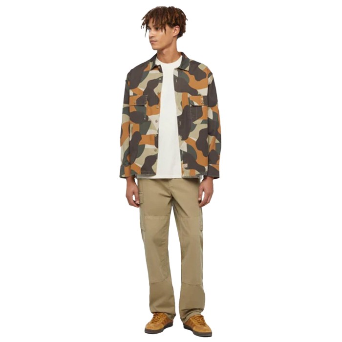 рубашка camo canvas work shirt - качественный продукт вид сбоку