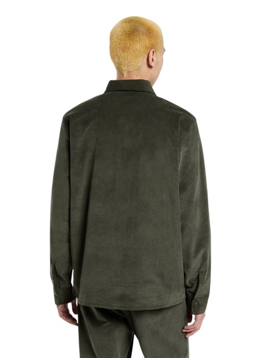 рубашка corduroy shirt ls от бренда dickies вид слева