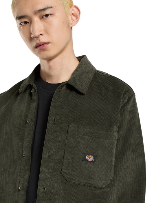 рубашка corduroy shirt ls по цене 5694 руб вид справа