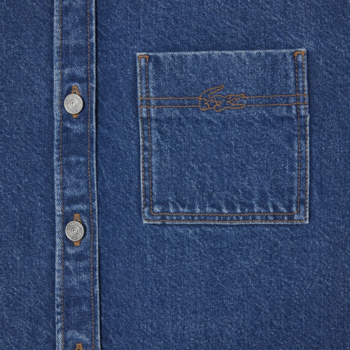 рубашка denim jacket из проверенных материалов спереди