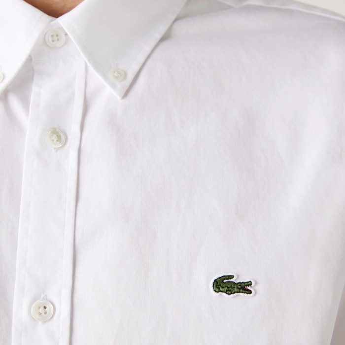 рубашка мужская хлопковая рубашка lacoste фото