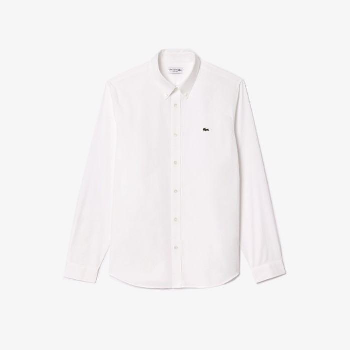 рубашка мужская хлопковая рубашка lacoste фотография