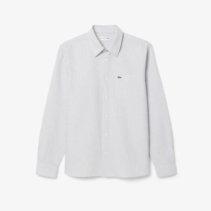 рубашка мужская хлопковая рубашка lacoste по цене 12586 руб вид справа