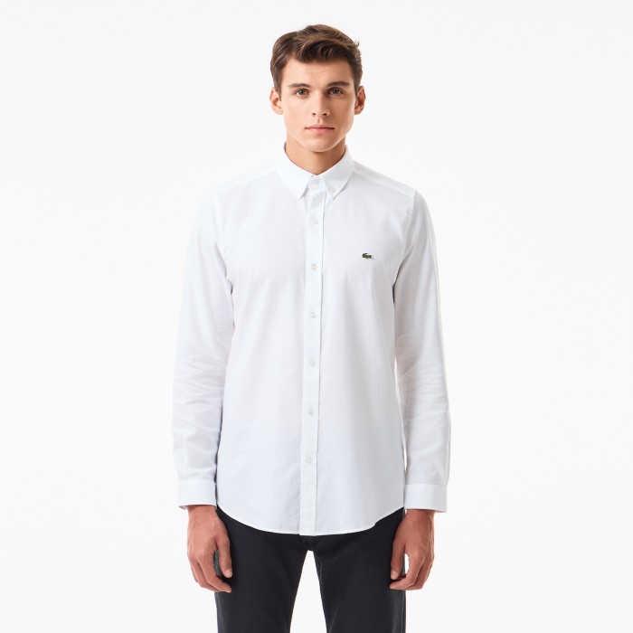 рубашка мужская рубашка lacoste приталенного кроя CH034242B фотография