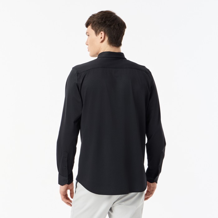 рубашка мужская рубашка lacoste от бренда lacoste вид слева