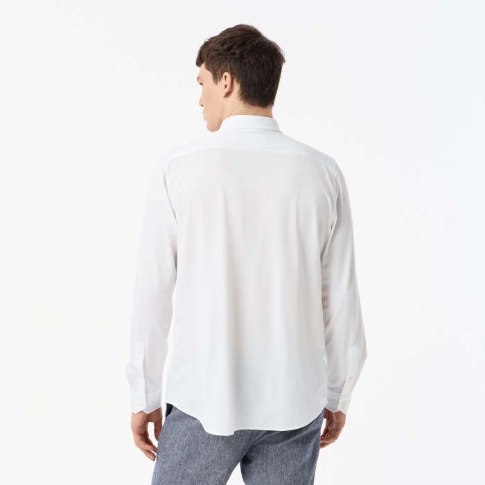 рубашка мужская рубашка lacoste от бренда lacoste вид слева