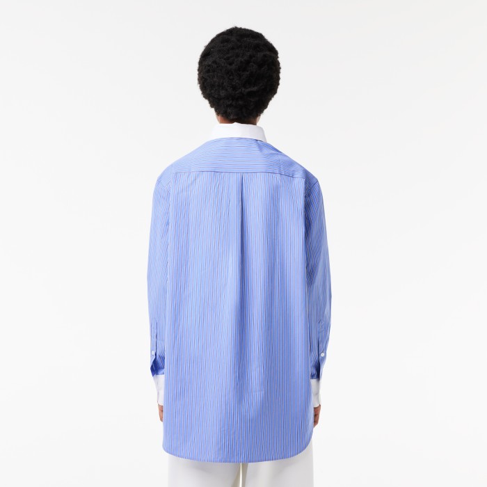 рубашка shirt от бренда lacoste вид слева