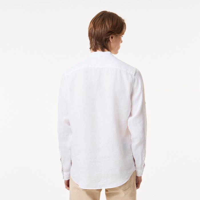 рубашка shirt от бренда lacoste вид слева