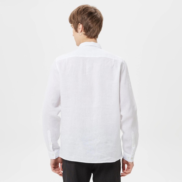 рубашка shirt от бренда lacoste вид слева