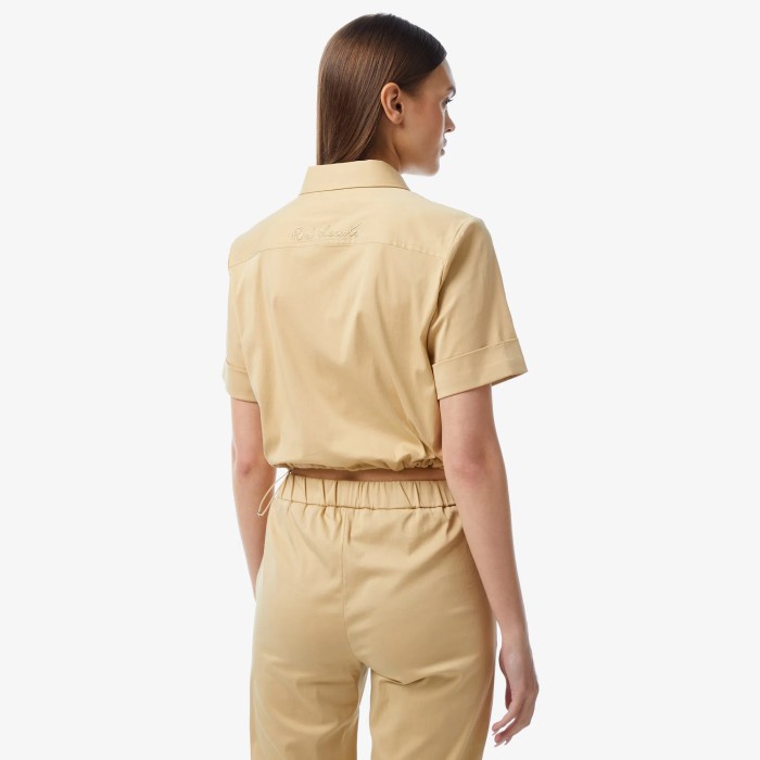 рубашка shirt от бренда lacoste вид слева
