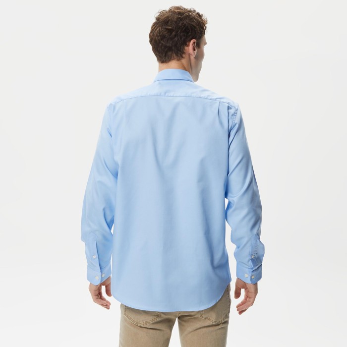 рубашка shirt от бренда lacoste вид слева