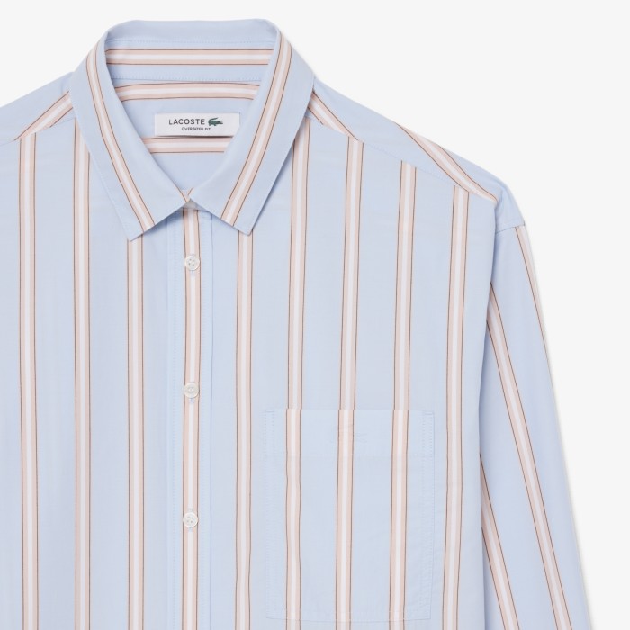рубашка shirt от бренда lacoste вид слева