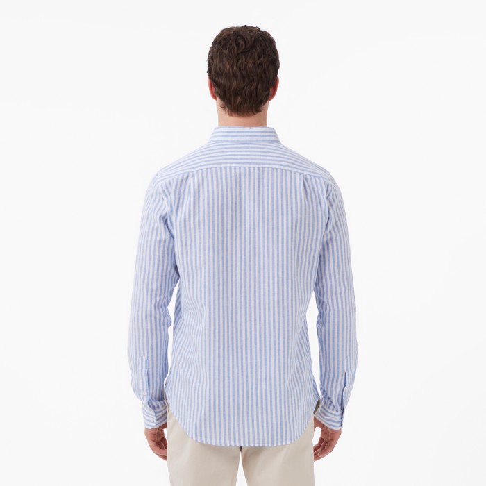 рубашка shirt от бренда lacoste вид слева