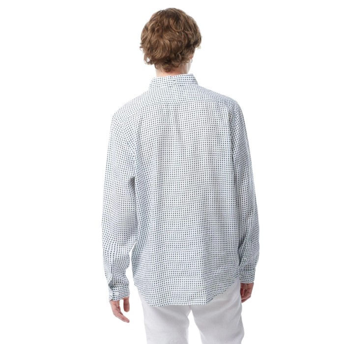 рубашка shirt от бренда lacoste вид слева