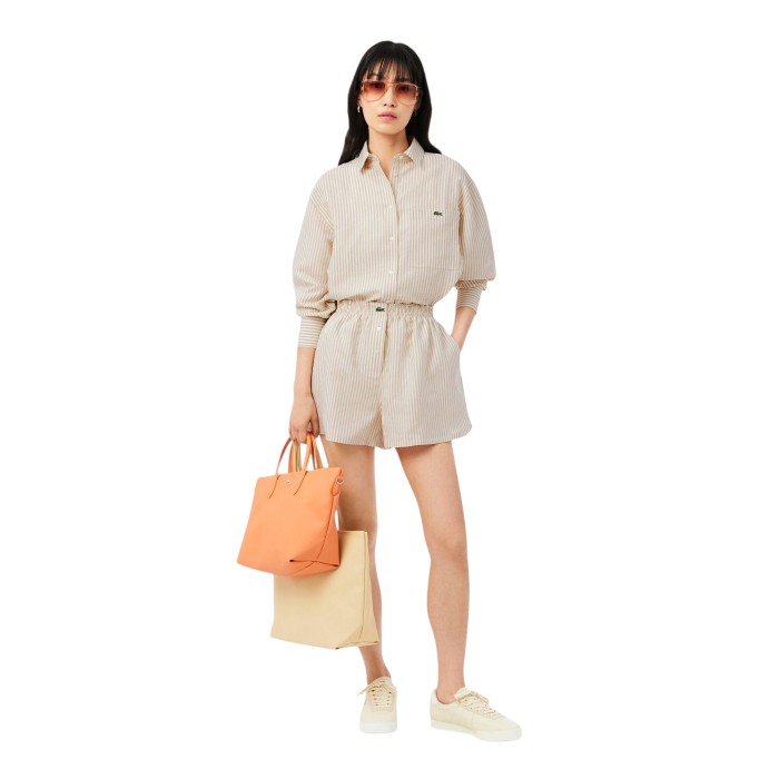 рубашка shirt от бренда lacoste вид слева