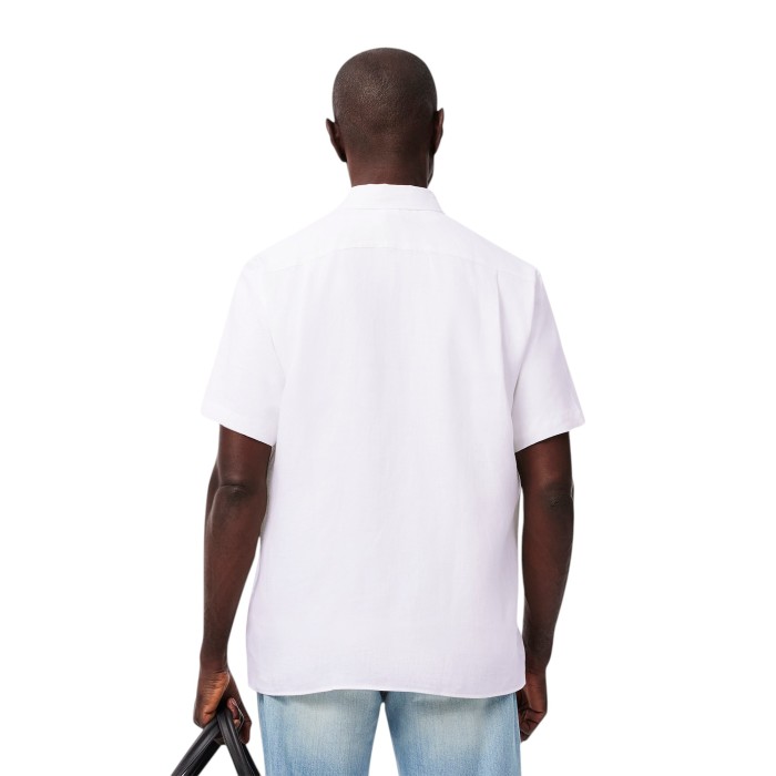 рубашка shirt от бренда lacoste вид слева