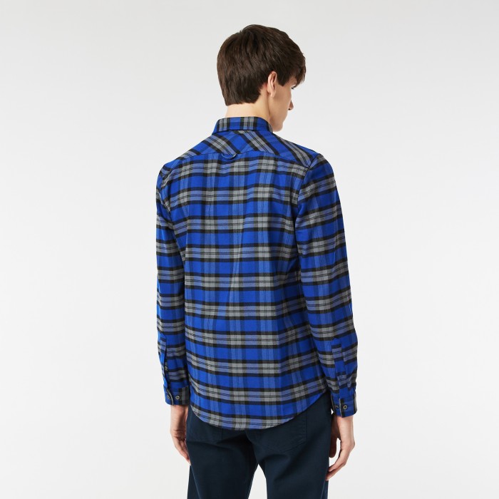 рубашка shirt от бренда lacoste вид слева