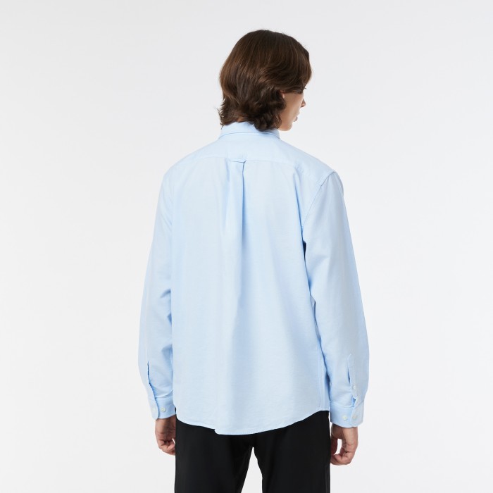 рубашка shirt от бренда lacoste вид слева