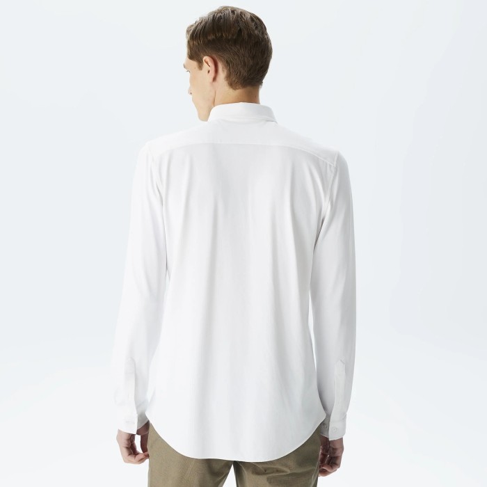 рубашка shirt от бренда lacoste вид слева