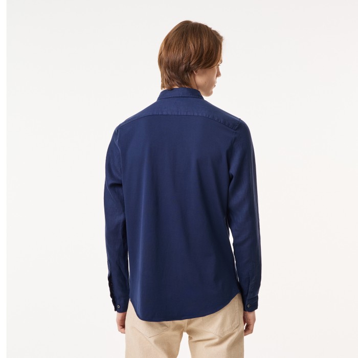 рубашка shirt от бренда lacoste вид слева