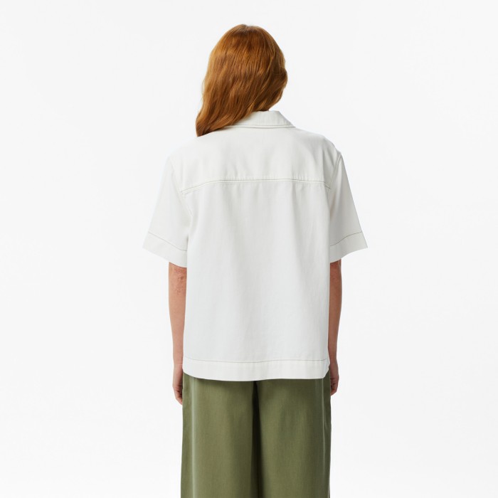 рубашка shirt от бренда lacoste вид слева